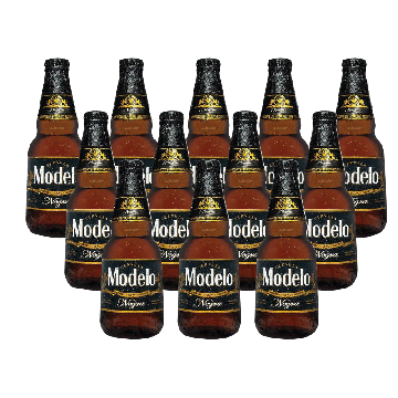 Modelo, Cerveza Negra en Botella de Vidrio 12 unid 355 ml – CropaFresh