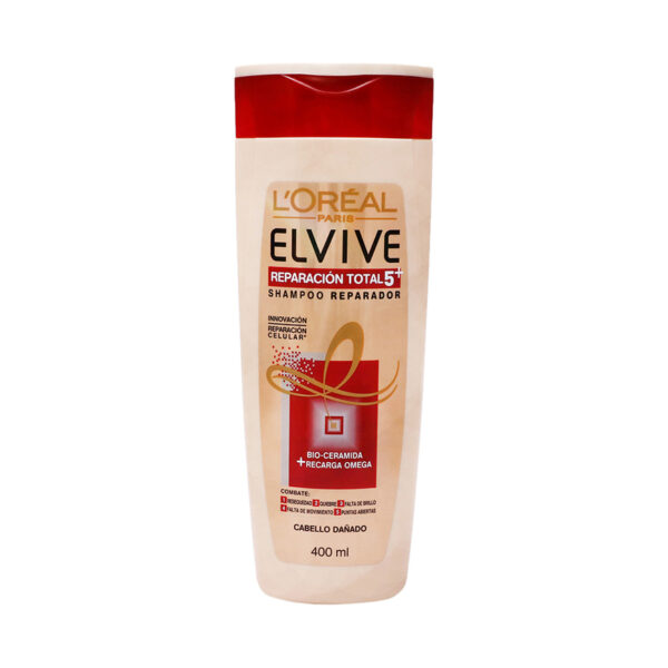 Loreal, Elvive Shampoo Reparación Total 370 ml