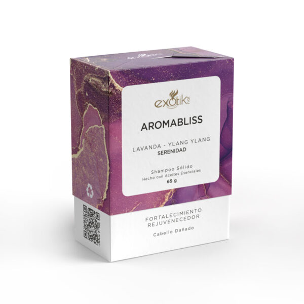 Exotik, Shampoo Sólido Cabello Dañado 65g