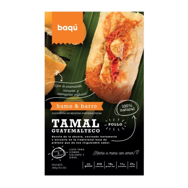 Baqú, Tamal de Pollo 300 g