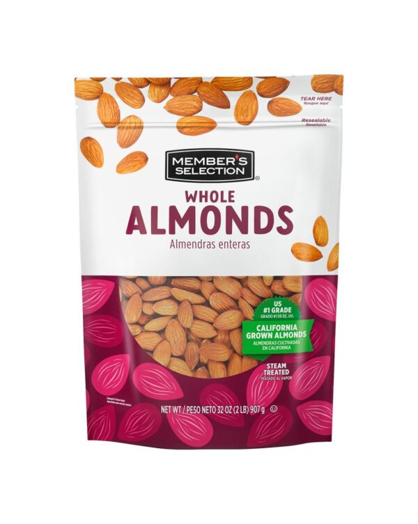 Member's Selection, Almendras Enteras 907 g