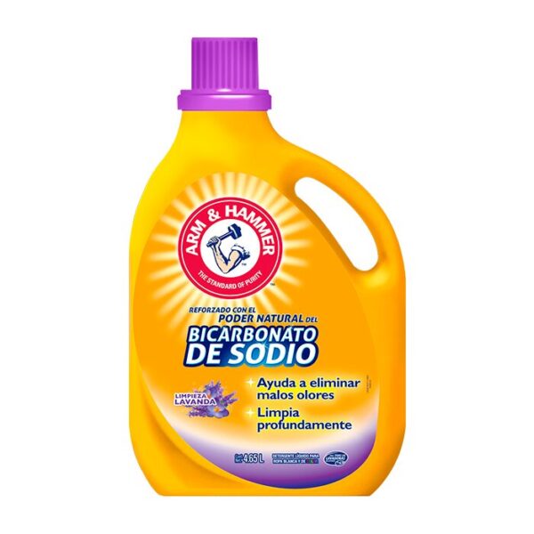 Arm & Hammer, Detergente Líquido Lavanda 4.65 L