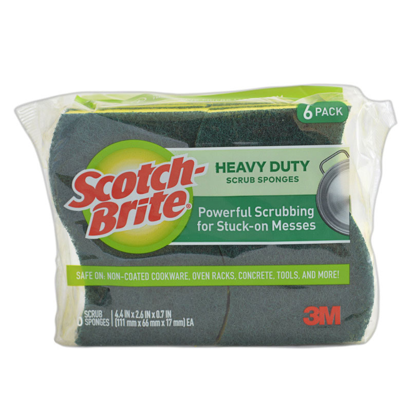 Comprar Esponja Scotch-Brite® Limpieza Pesada Anatómica -3 Unidades