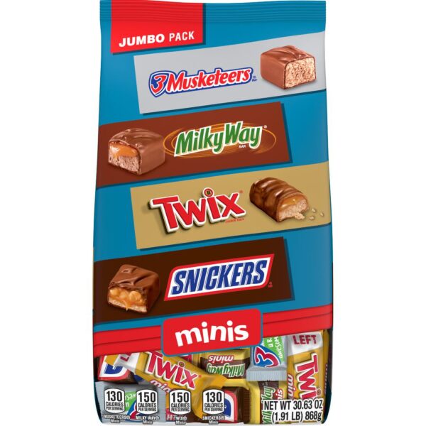 Paquete Variado de Chocolates Minis 868 g / 30.63 oz