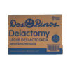 Dos Pinos, Leche Deslactosada y Semidescremada Delactomy 12 unid 1 L