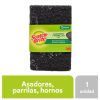 Scotch Brite, Fibra Negra Parrilla 1 Unidad