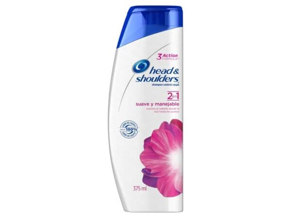 Head & Shoulders, 2en1 Suave Manejable 375ml
