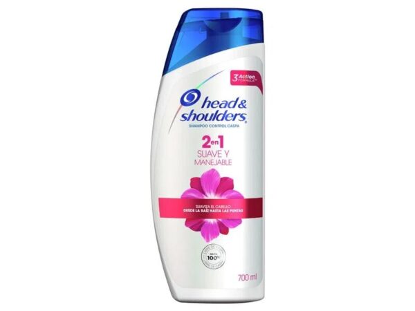 Head & Shoulders, 2en1 Suave Manejable 700ml