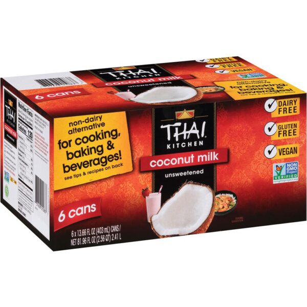 Thai Kitchen Leche de Coco 6 Unidades / 403 mL / 13.66 oz