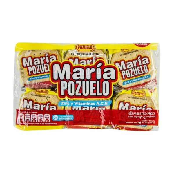 Pozuelo, Galletas Maria 12 unidades