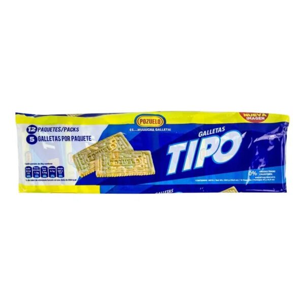 Pozuelo, Galletas Tipo 12 unidades
