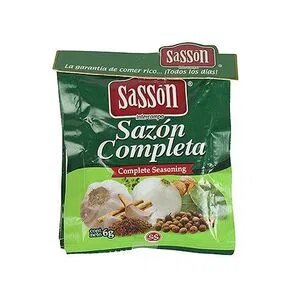Sasson, Sazón Completa 6 Pack 36g