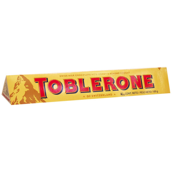 Toblerone, Milk 100 Gramos