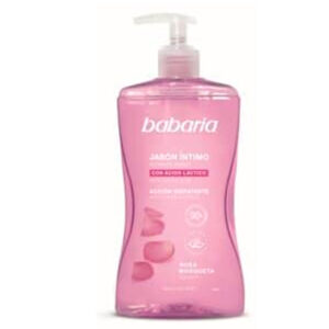Babaria, Jabón Íntimo Rosa Mosqueta 300 ml