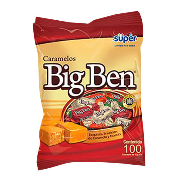 Big Ben, Caramelos Clásicos 100 unid