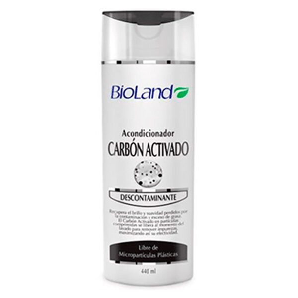 Bioland, Acondicionador Carbón Activado 440 ml