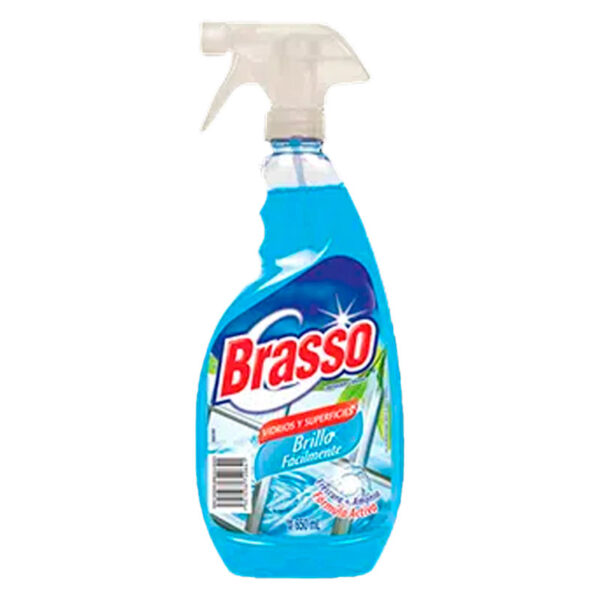 Brasso, Limpia Vidiros Amonia 650 ml