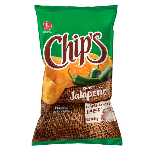 Barcel, Chips Jalapeño 170 g