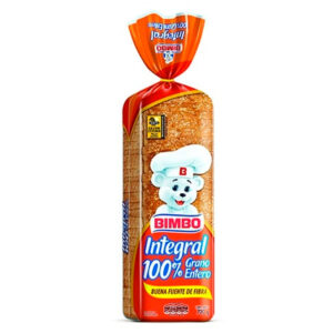 Bimbo Pan Integral 100% Grano Entero 700 g
