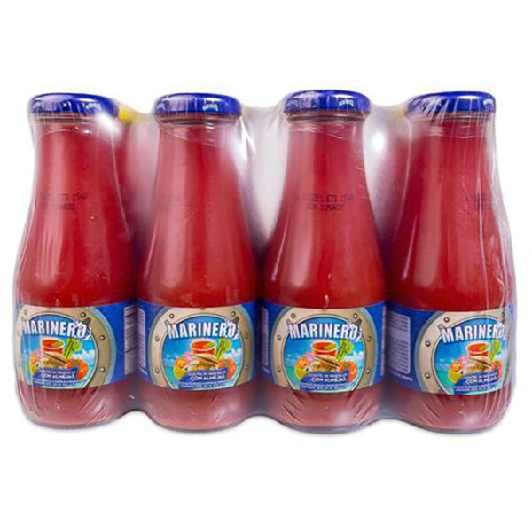 Marinero, Cocktel Vegetales 12 unid 250 ml