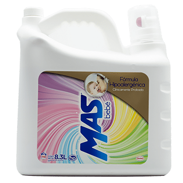 Mas, Bebé Detergente Líquido 8.3 L – Cropa Fresh