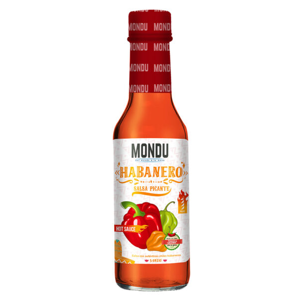 Mondu, Salsa Picante Sabor Habanero 5 oz
