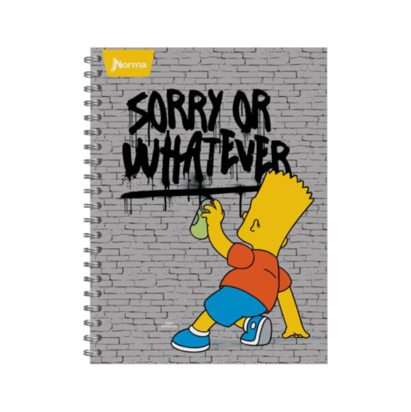 Norma, Cuaderno Espiral Simpson con Cuadricula 100 Hojas - Imagen 5