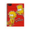 Norma, Cuaderno Espiral Simpson con Cuadricula 100 Hojas