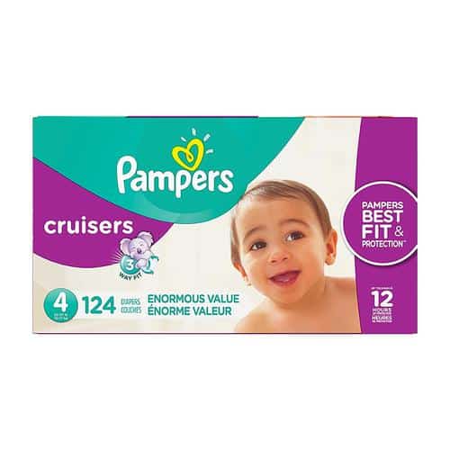 Pampers, Cruisers pañales desechables talla 4 124 unidades – Cropa
