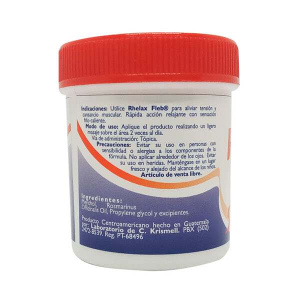 Rhelax Fleb, Crema Térmica 120 Gramos - Imagen 2