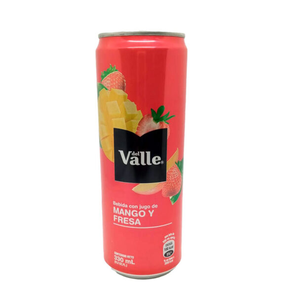 Del Valle, Mango y Fresa  330ml
