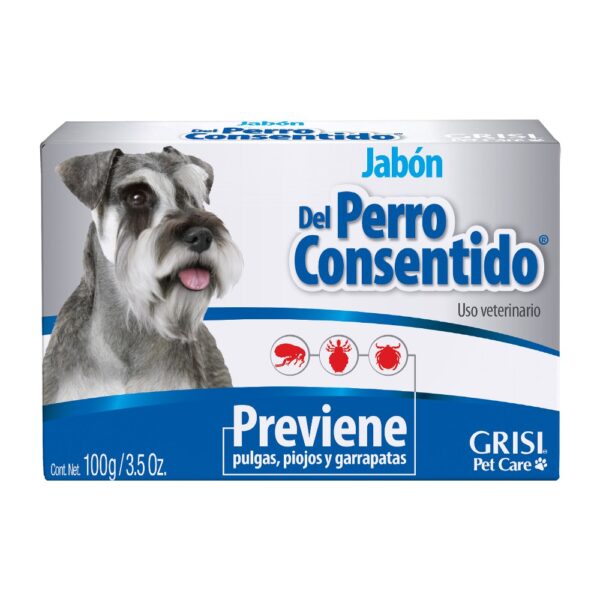 Grisi  - Perro Consentido Jabon Preventivo Pulgas 100 g