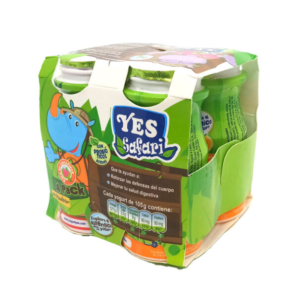 Yogurt liquido Yes Safari 4 pack - Imagen 2