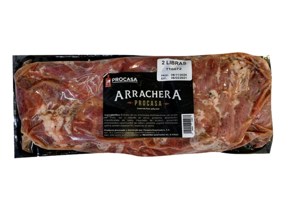 Arrachera Procasa paquete 2 lbs
