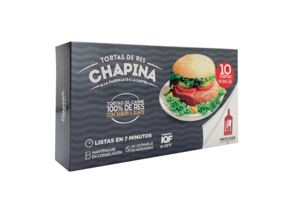 PROCASA- TORTA CHAPINA 1 LB - 10 TORTAS