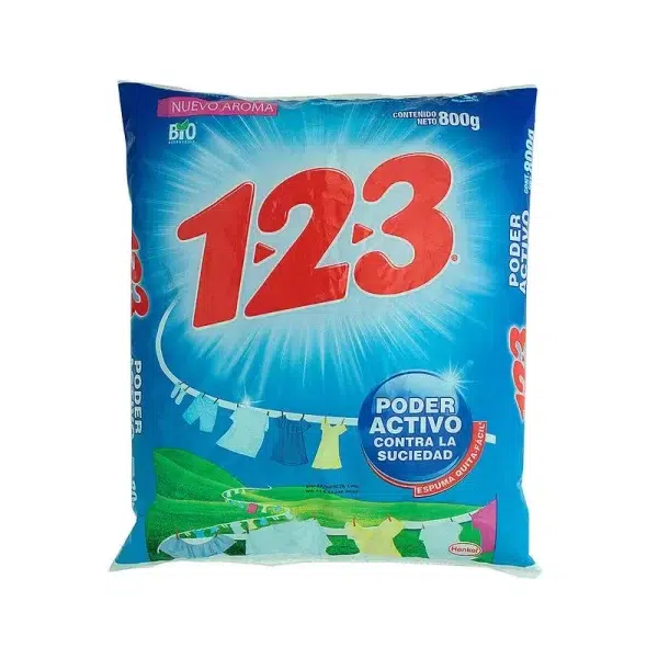 Detergente 1,2,3 Maxipoder 1Kg