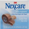 Micropore 3M Nexcare Color Piel de 1"