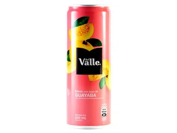 Bebida Néctar Del Valle Guayaba 330ml lata