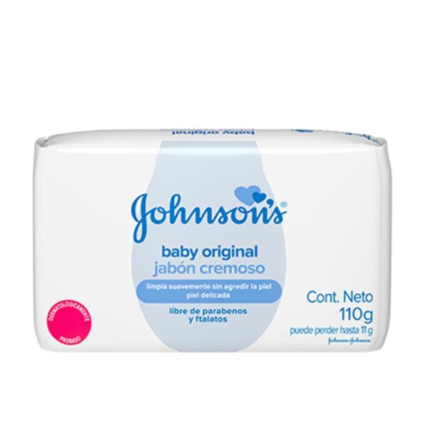 Jabón De Bebe Johnson Cremoso Original - 110 gr