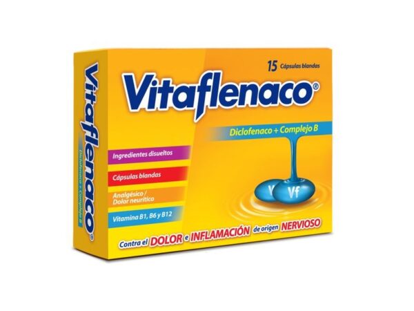 Vitaflenaco en Capsulas ( 15 Unidades )