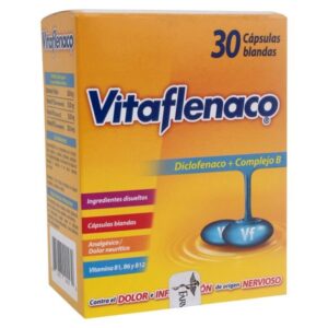 Vitaflenaco 25 Mg (30 capsulas)