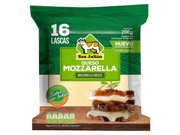 Queso San Julian Mozzarella ( 200 gramos )