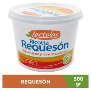 Lactolac Ricotta Requeson (500 gramos)