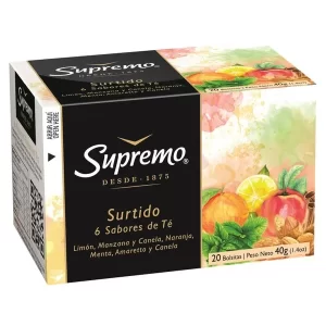 Te Supremo De Sabores Surtidos ( 40 gramos )