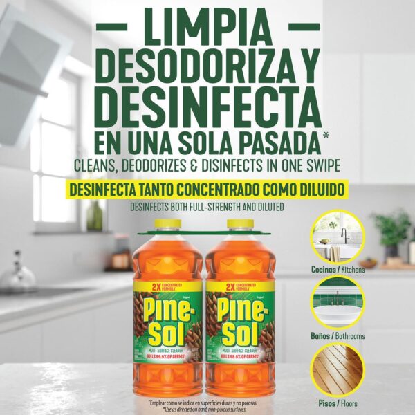 Pine Sol Limpiador Multisuperficies 60 oz (2 unidades) - Imagen 2