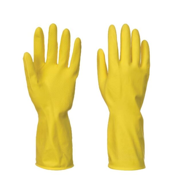 Guantes Para Uso Doméstico De Latex Amarillo