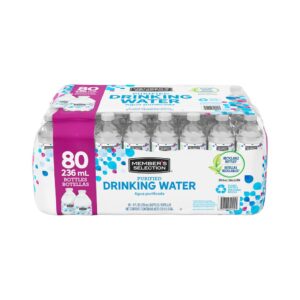 Members Selection Agua Purificada 80 Unidades 236 ml