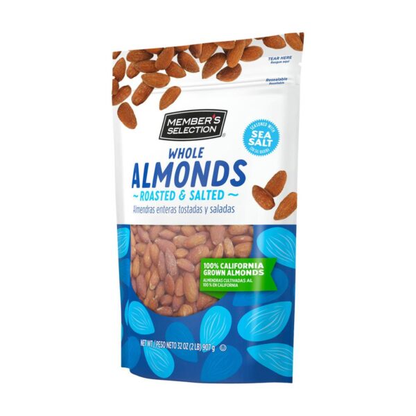 Members Selection Almendras Saladas 907 g
