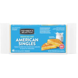Members Selection Queso Americano Bajo en Grasa 907 g