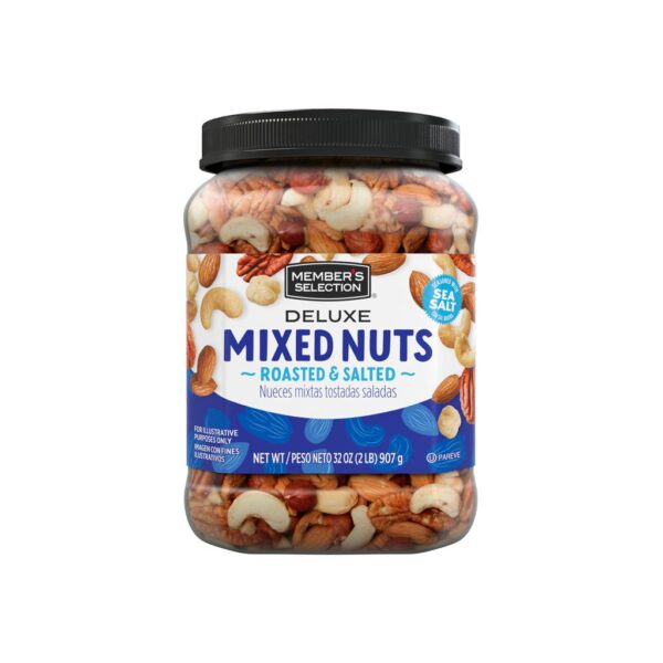 Members Selection Mezcla de Nueces Mixtas Tostadas y Saladas